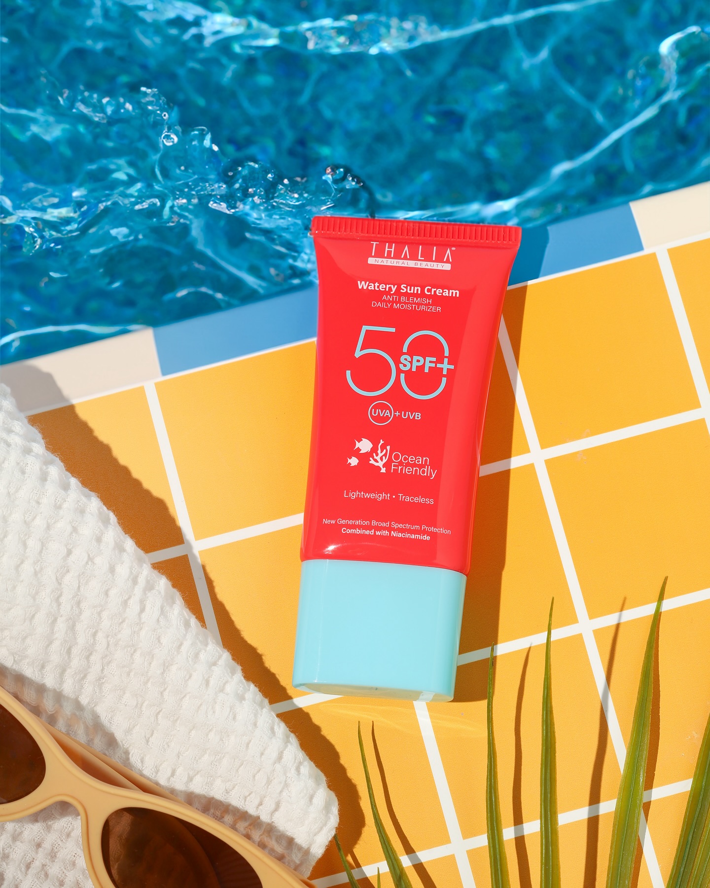 thalia watery sun cream spf 50+ | protection solaire hydratante haute performance thalia watery sun cream spf 50+ | protection solaire hydratante haute performance
